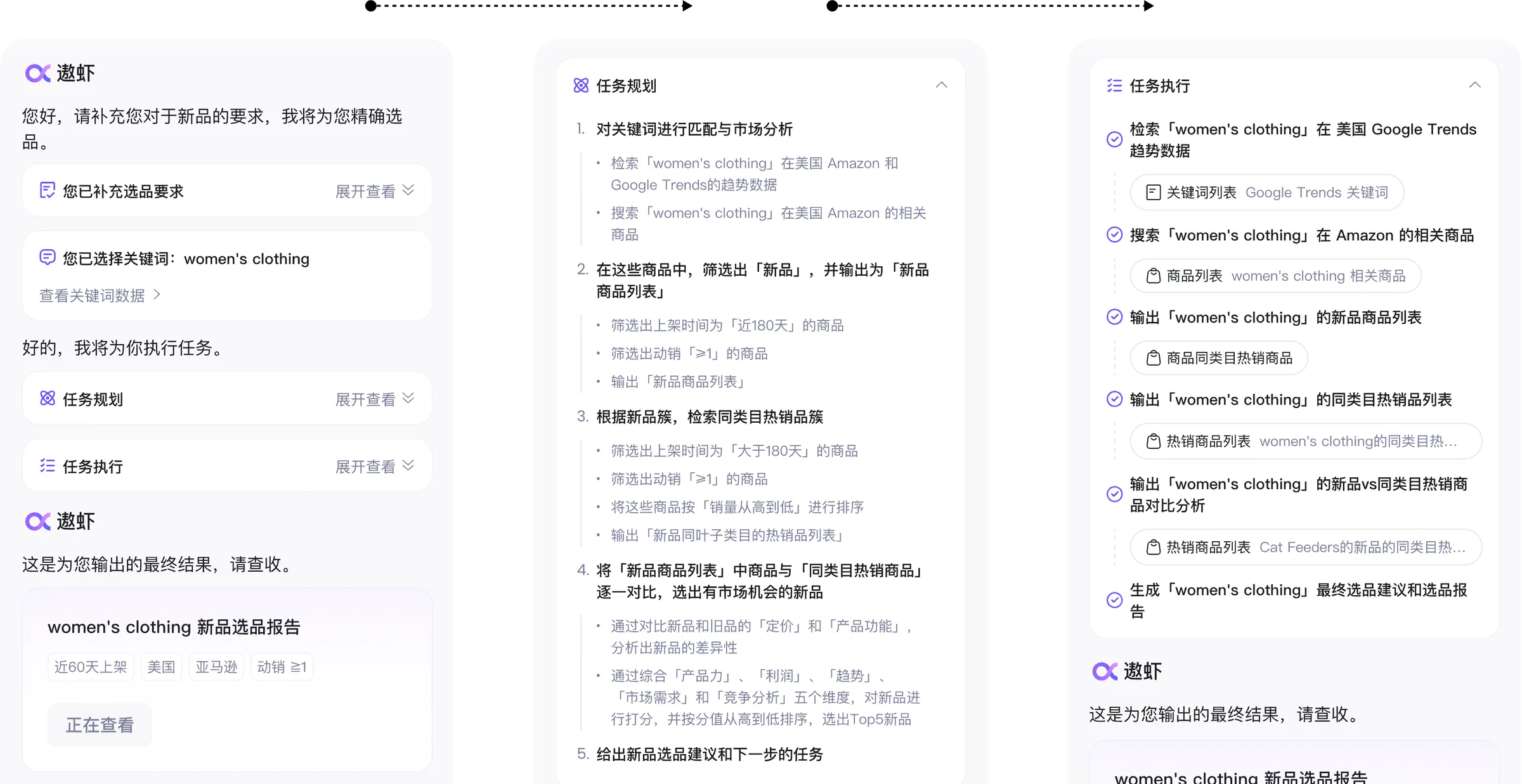 任务规划与执行透明化